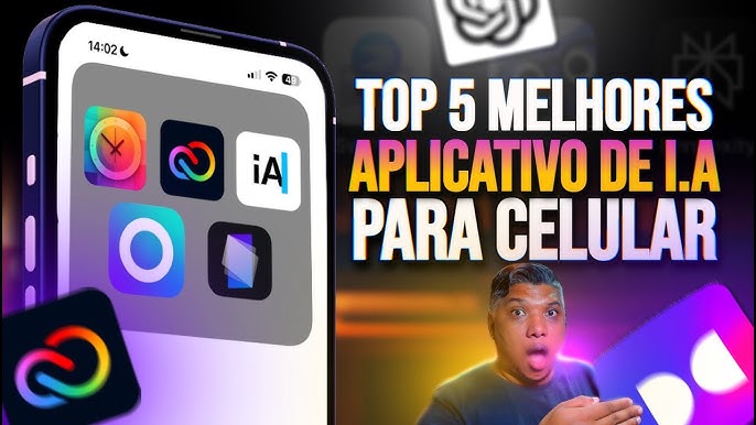 TOP 5 APLICATIVOS DE IA QUE VOCÊ PRECISA TER NO SEU CELULAR!!!